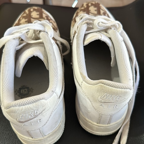 Christian Dior Custom Nike Air Force ones Size 6.5 Women - Picture 11 of 16